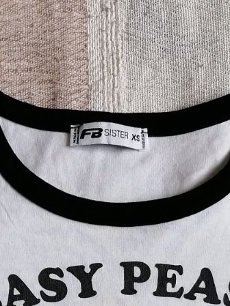 Lemon crop top, fishbone,xs