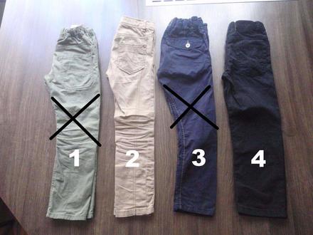 2x nohavice, next,122