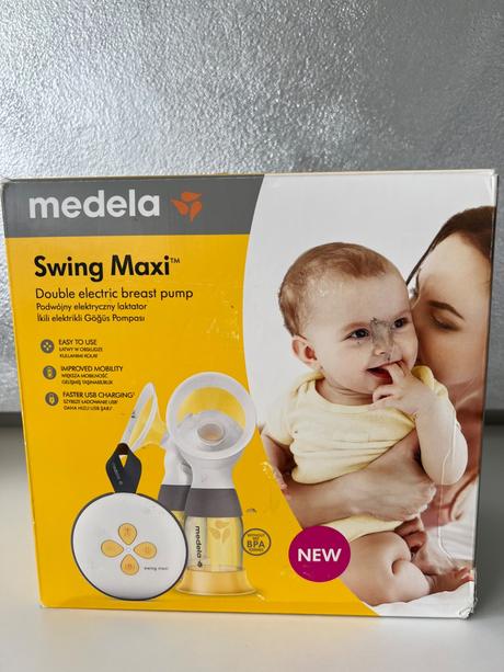 Medela swing maxi new double odsavačka mlieka, 