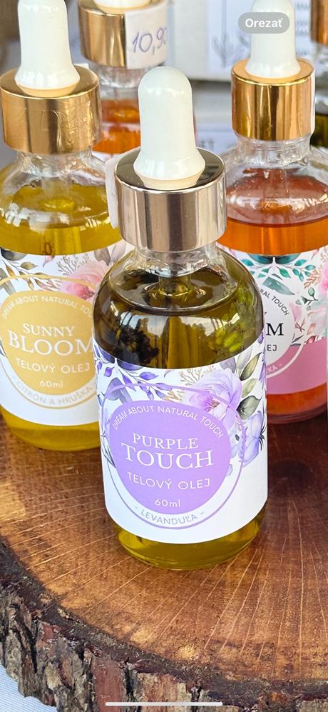 Handmade telový olej- levanduľa, 