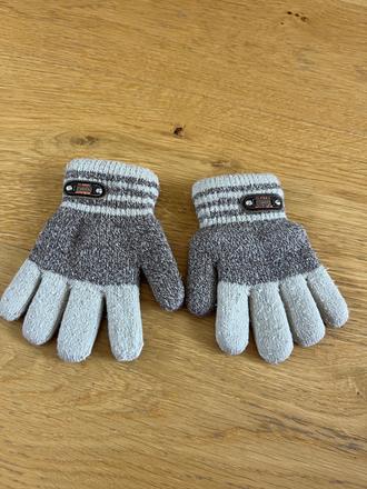 Zimne hrube vlnene rukavice, 128