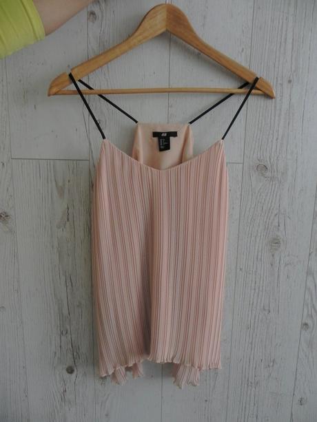 Ruzovy top, h&m,m