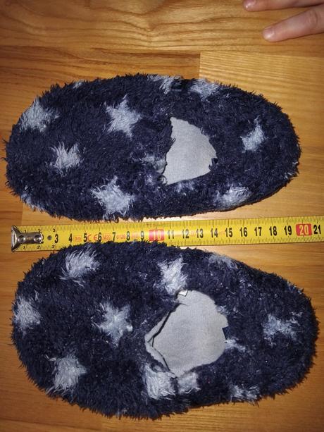 Teplé papučky, tesco,28