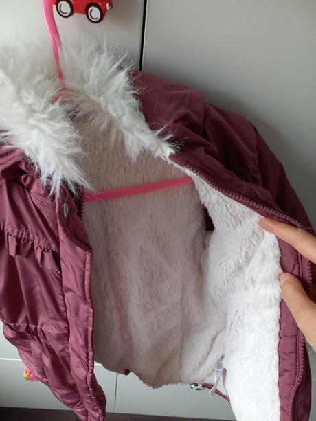 Zimna bunda s kozusinkou, pepco,92
