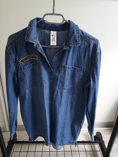 Dievčenská rifľová košeľa, c&a,170