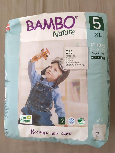 Plienkové nohavičky, bambo,9 kg - 20 kg