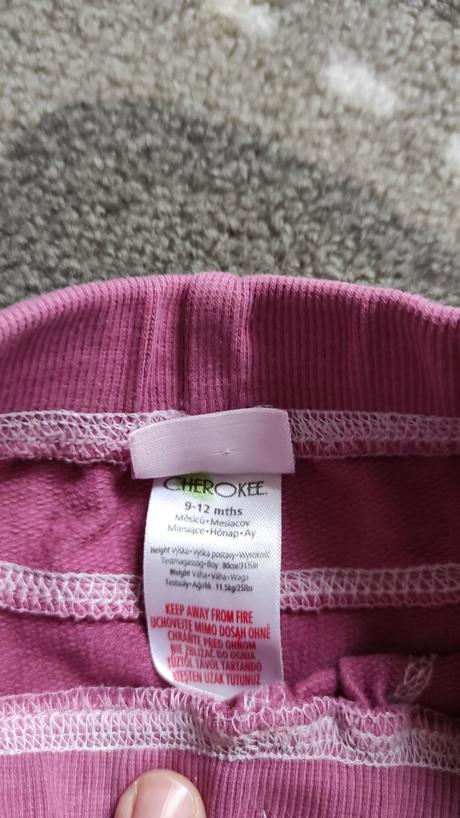 Tenke teplaky cherokee  velkost na 1 rok, cherokee,80