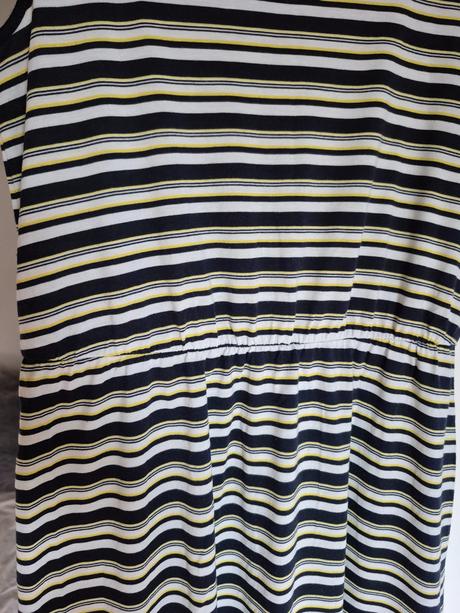 Pásikové letné šaty bez rukávov, esmara,m