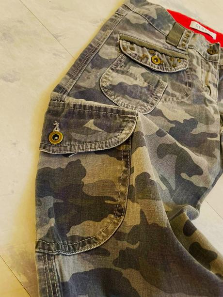 Rozšírené kvalitné maskáče 128/134, george,128