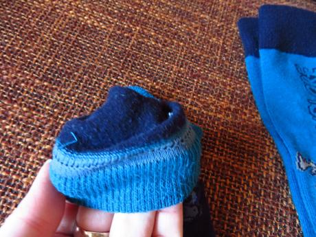 1x zimné teplé lyžiarske podkolienky - veľ. 27-30, 27