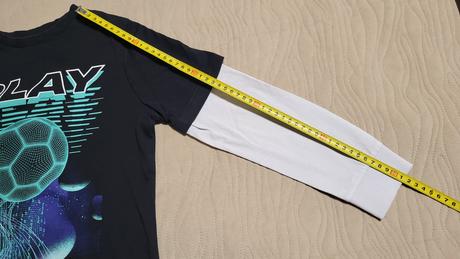 Tričko dlhý rukáv velk. 128, f&f,128