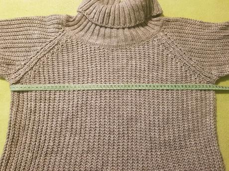 Pletený pulóver oversize,