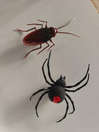 Pavúk & šváb robo alive, 