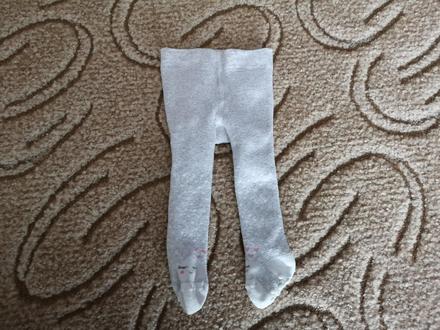 Pančušky teplé svetlosivé, 62