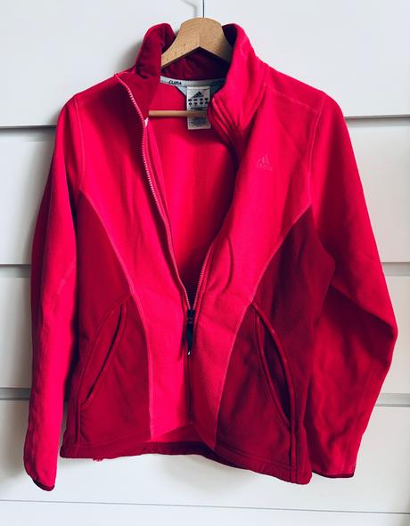 Lahka fleecova mikina adidas clima warm, adidas,40