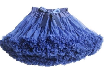Tutu sukňa dolly styl bohatoriasena modra aj ine, 86 - 122