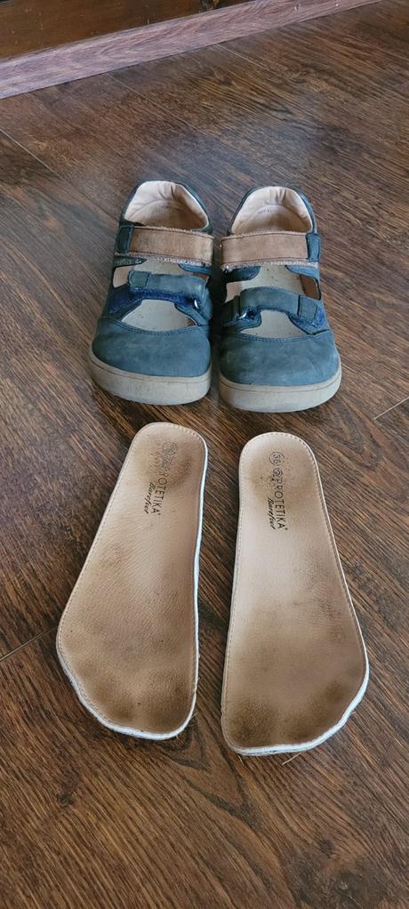 Protetika paddy brown barefoot sandále, protetika,36