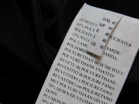 Kvalitna perova zimna bunda, 42