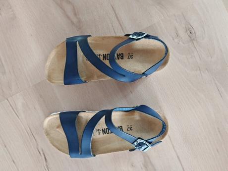 Kožené nové sandále 37 vd 23 cm, 37