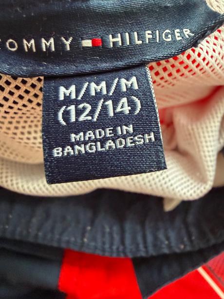 Detske plavky tommy hilfiger, tommy hilfiger,146