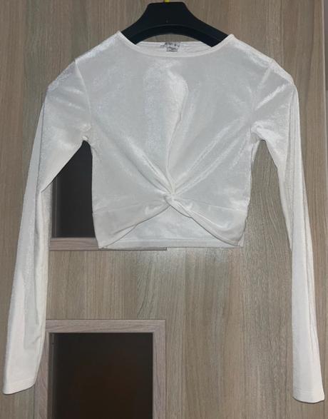 Croptop s dlhým rukávom, amisu,xs