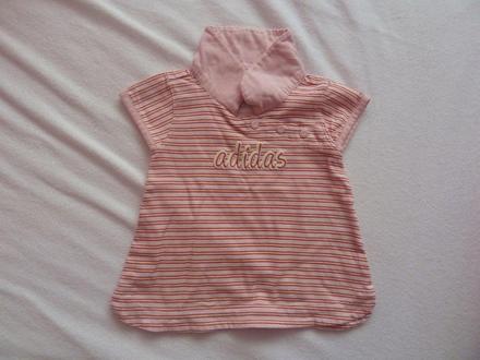 Tričko/tunika s golierom adidas, adidas,62