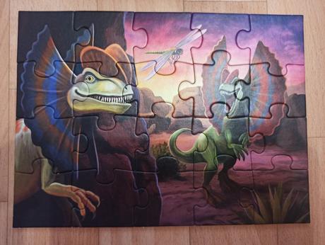 Puzzle dinosaurus,