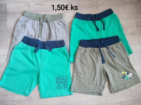Šortky 9ks, lupilu,110
