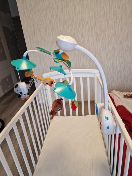 Detska postielka + matrac + kolotoc, šírka (cm): 60,dĺžka (cm): 120