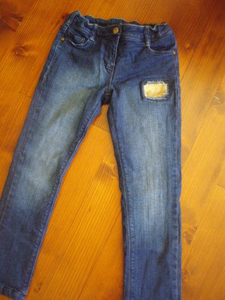 Termo dievčenské rifle - nenosené 122, palomino,122