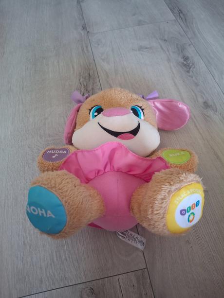 Fisher price hovoriaca psíkova sestrička sk,