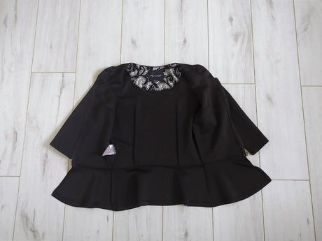Artigli peplum top so zipsom, xs