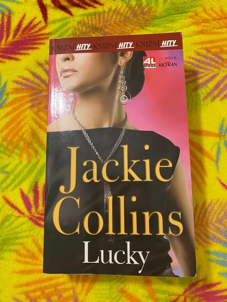 Krásna romantická knižka lucky jackie collins,