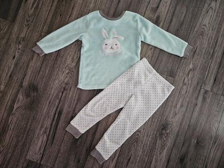 Teplučké pyžamko so zajkom 98/104, kiki&koko,98