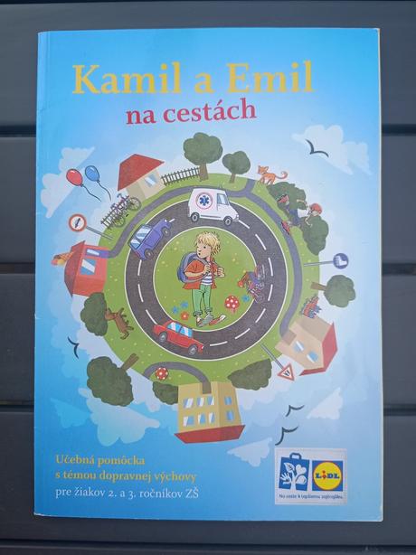 Kniha kamil a emil na cestách,