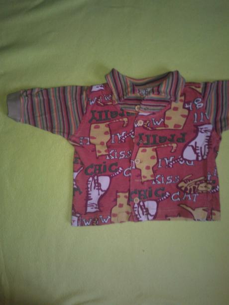 Tricko na gombicky, baby mac,74