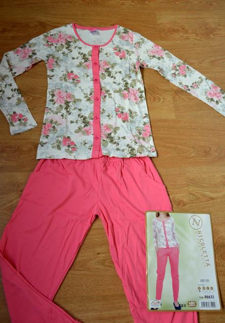 Dámske pyžamo bavlnené, l / m / xl