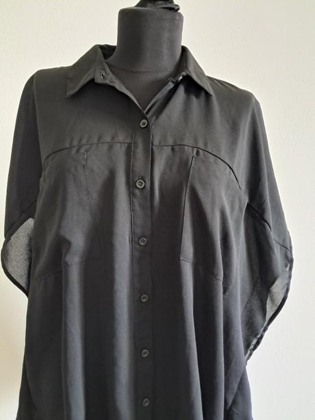 Oversize sifonova bluzka s, s