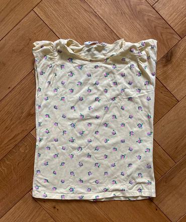 Kvetinkove tricko, h&m,134