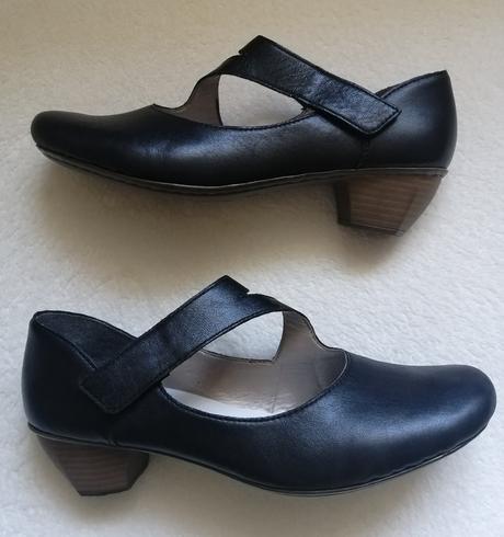 Kožené topánky rieker, veľ. 39, rieker,39