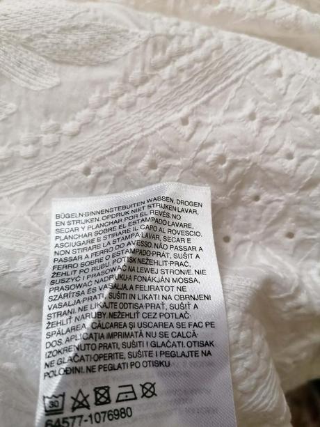 Letná blúzka s madeirou, c&a,xl