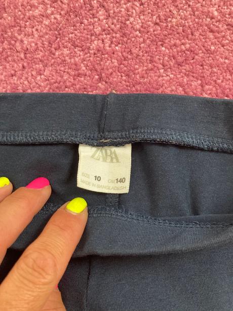Leginy 3/4 top stav, zara,140