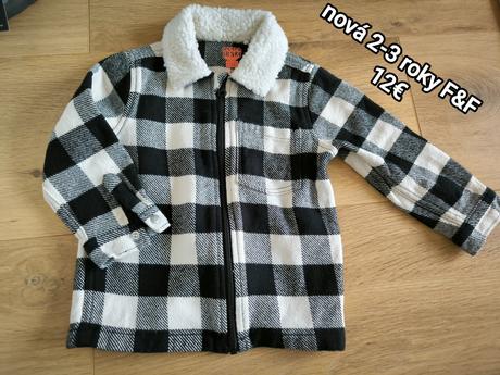 Prechodný kabátik nenosené veľ.98, f&f,98