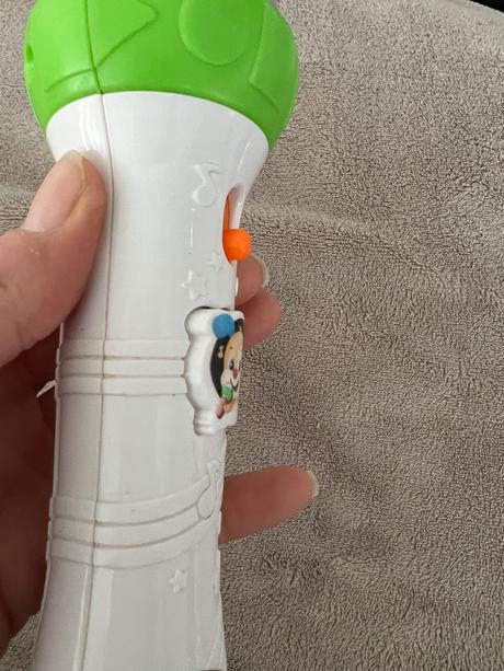 Fisher price detský hrací mikrofón, 