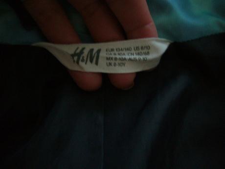 Prechodná vetrovka top stav, h&m,140