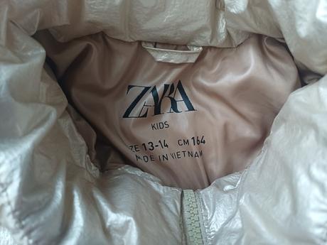 Prechodna zlata bunda zara, zara,164