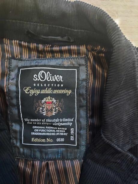 Pánske sako s.oliver  , sedí na velkost l - xl, s.oliver,l