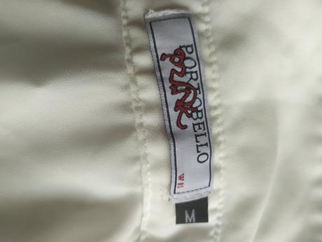 628 biela bluka pekny golier, m