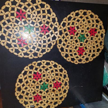 Prestieranie drevene podložky 3 ks, 