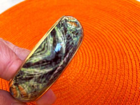 Etno náramok pávie oká, 